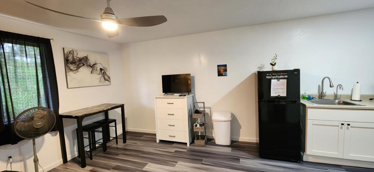 #4 NEW! Cozy Private Studio! Self CheckIn Studio Keaau Zewnętrze zdjęcie